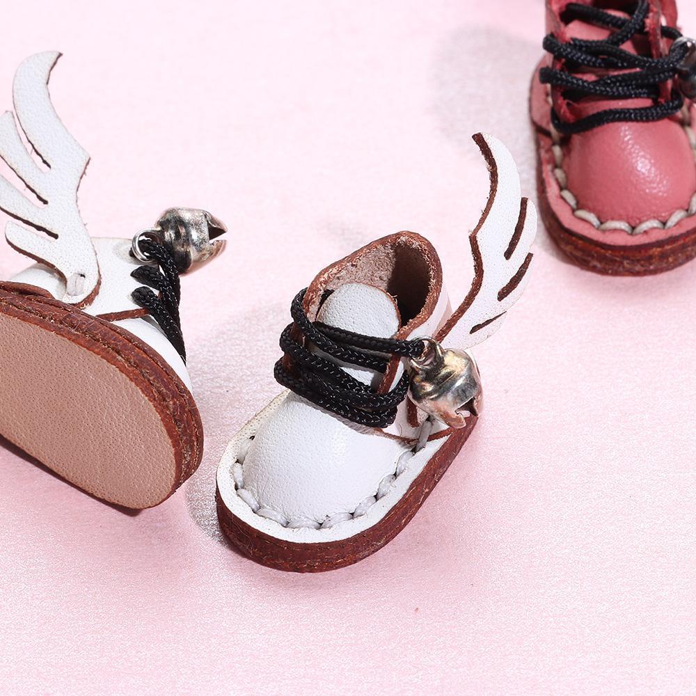 Giày Da Bò Cho Búp Bê obitsu11GSCbody9OB11 Tỉ Lệ 1 / 11 OB11