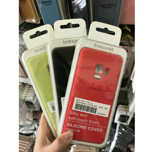 Ốp lưng Silicone Cover Galaxy S9 chống bám bẩn
