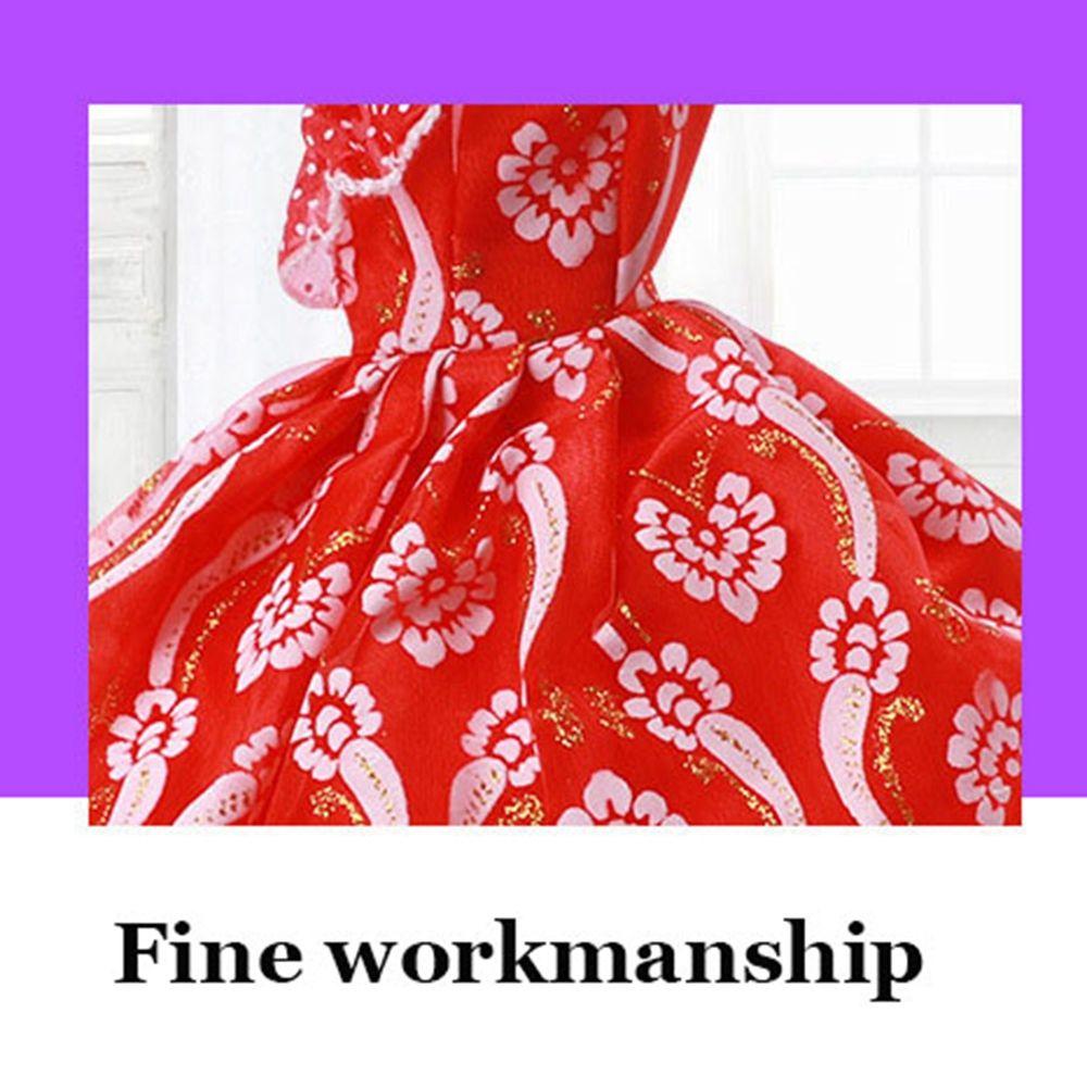 Luol Đầm Búp Bê DIY Mới Nhất Năm 2021 Quần Áo Bé Gái