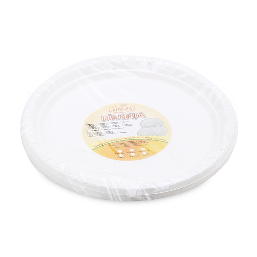 chén đĩa cốc nhựa hunufa dùng 1 lần