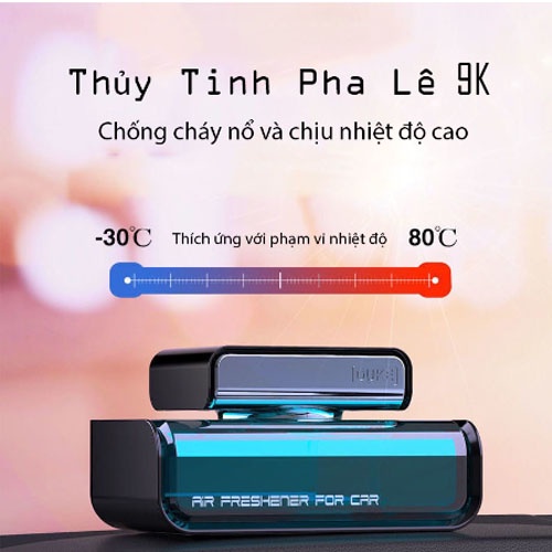Nước hoa ô tô DUKE cao cấp đặt taplo ô tô khử mùi chống say xe chiết xuất hoàn toàn từ thiên