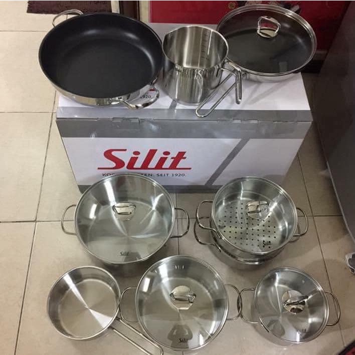 Bộ Nồi SILIT TOSKANA 10 Món (Hàng Đức)