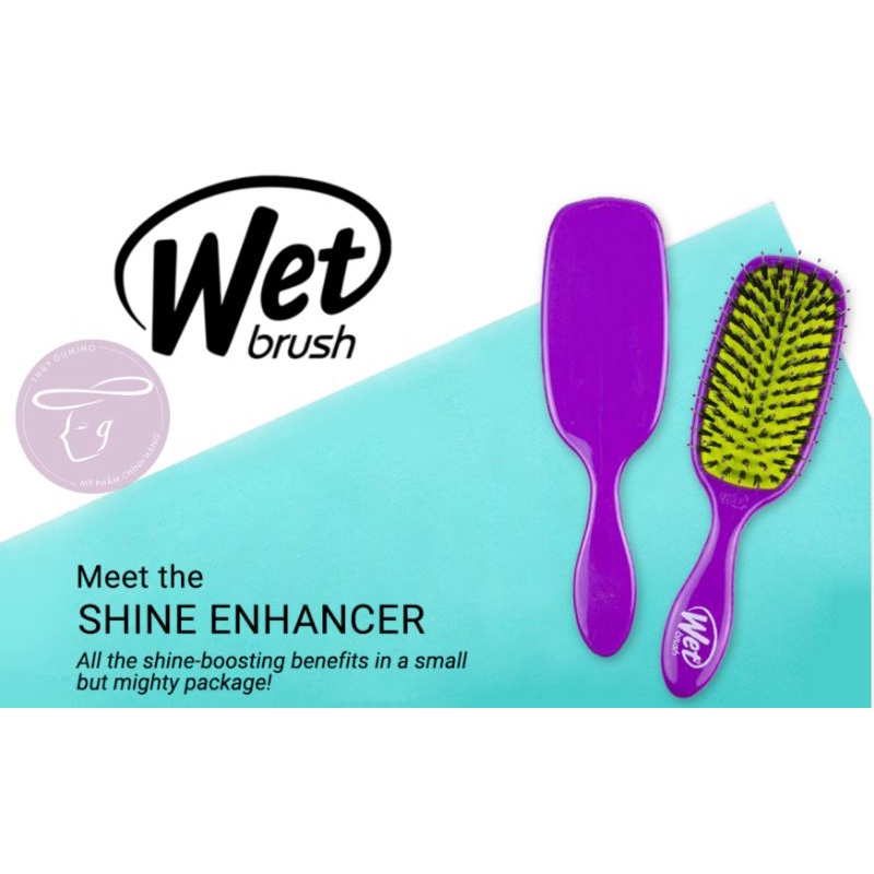 Lược gỡ rối Wet Brush dòng làm bóng tóc Shine Enhancer