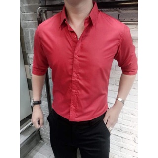 Áo sơmi lụa nam màu nổi bật cho chàng