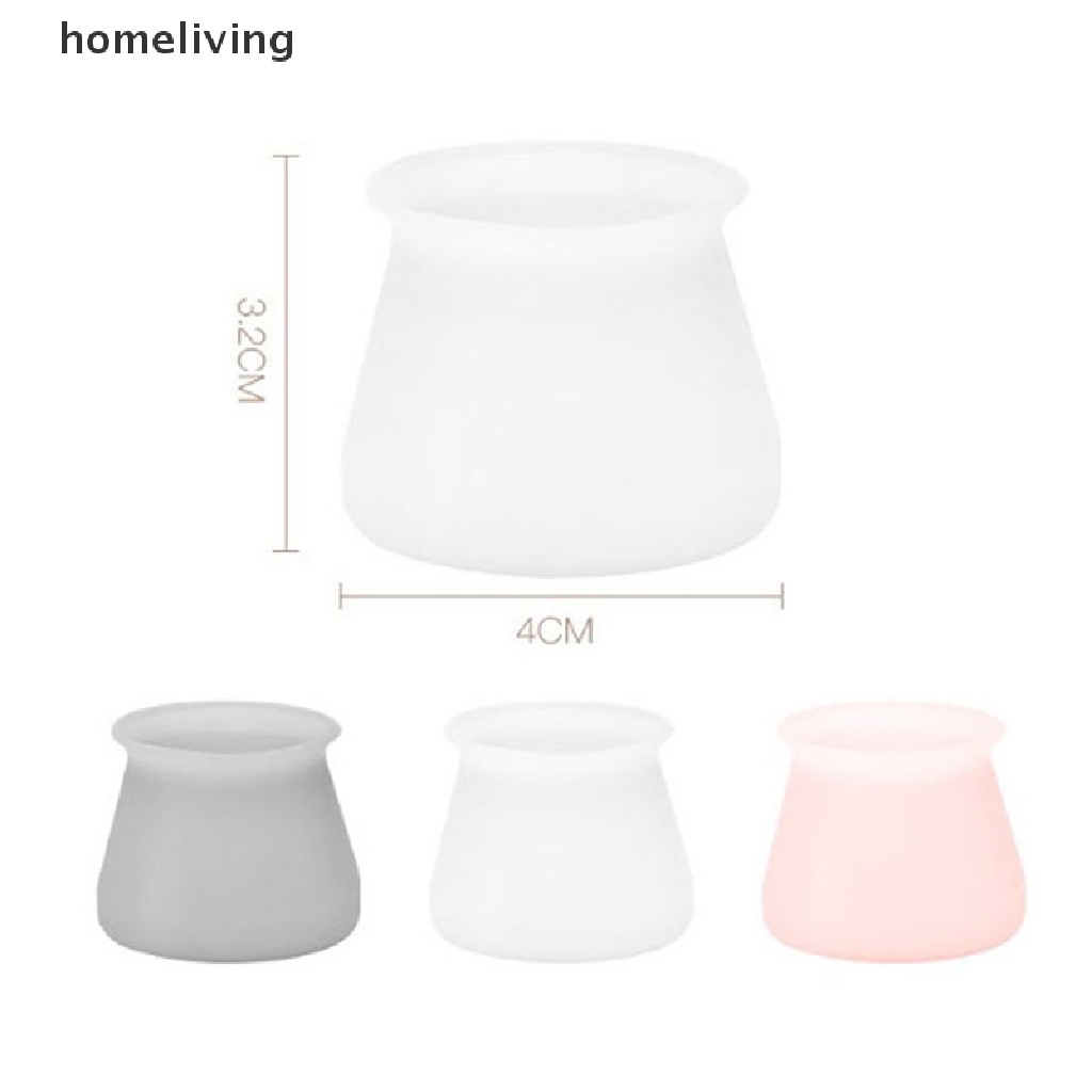 Miếng bọc chân bàn ghế bằng cao su silicone hình tròn tiện lợi chất lượng cao