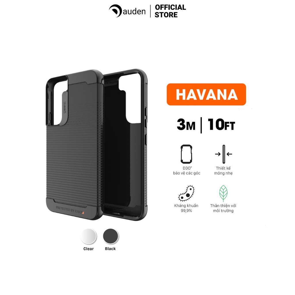 Ốp lưng SamSung Galaxy S22 - Gear4 Havana