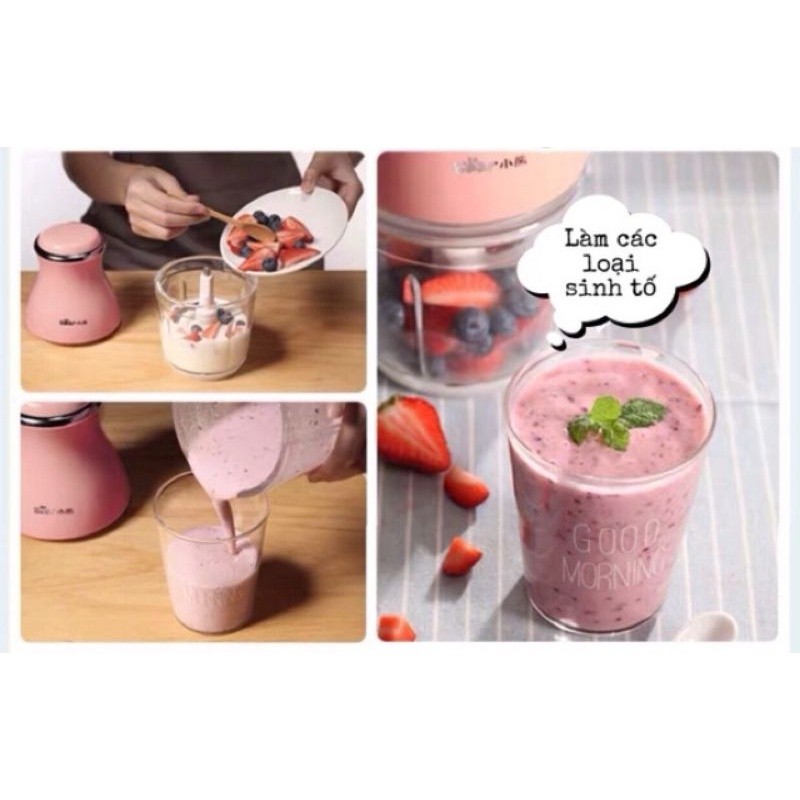 Máy xay đa năng Bear 0,6L cho bé ăn dặm