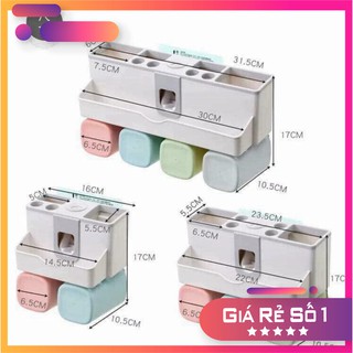 Bộ nhả kem đánh răng lúa mạch 3 cốc / 4 cốc