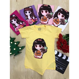  áo đính Ngọc bé gái