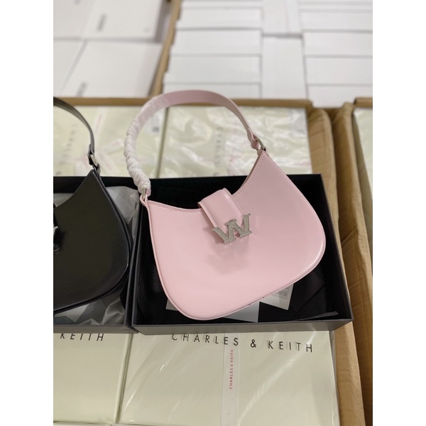 Túi cặp nách chữ W mã mới size 22cm kèm dây đeo chéo cực xinh