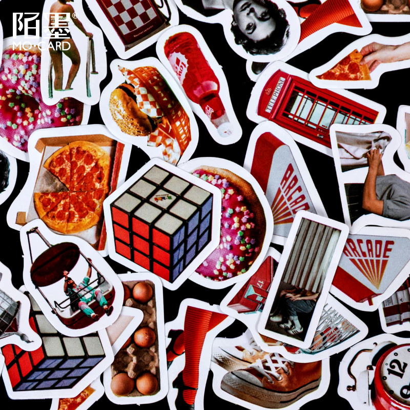 Set 46 Miếng Dán Trang Trí Dễ Thương