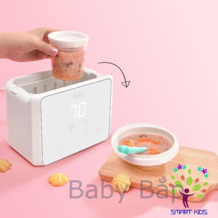 Máy hâm sữa tiệt trùng điện tử Duo 3 Fatzbaby FB3093VN Shop BabyBap