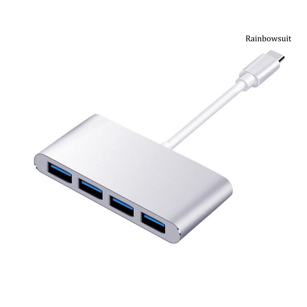 Bộ Chuyển Đổi 4 Cổng 5gbps 3.1 Type-C Sang Usb 3.0 Tiện Dụng