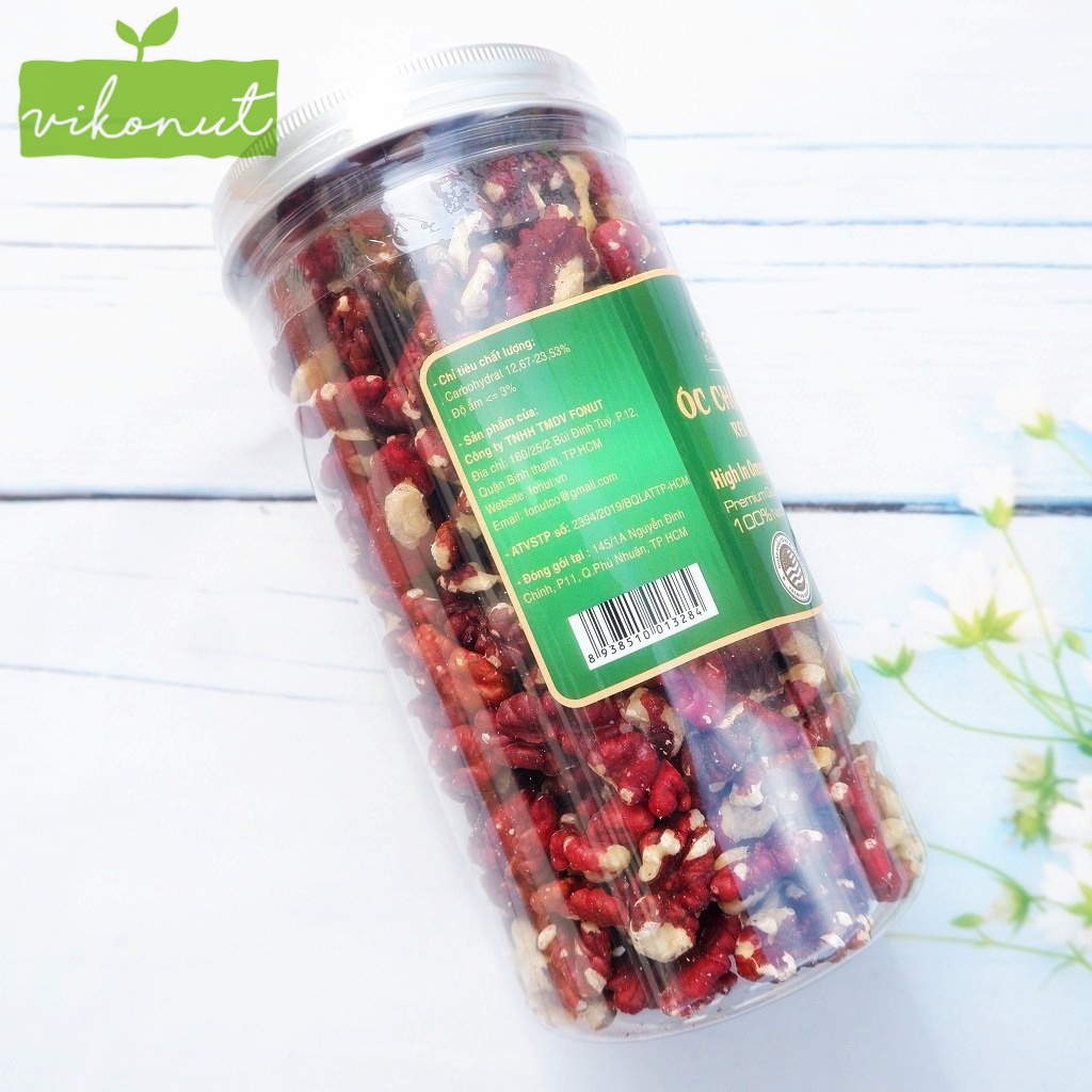 Nhân Óc chó đỏ Mỹ  - Shelled Red Walnut Óc chó đỏ tách vỏ