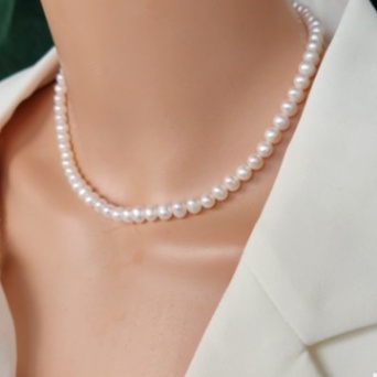 Vòng cổ giả ngọc trai đủ size xinh xắn cho nữ