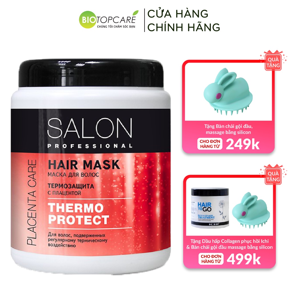 Kem ủ SALON PROFESSIONAL bảo vệ tóc khỏi các tác động nhiệt 1000ml