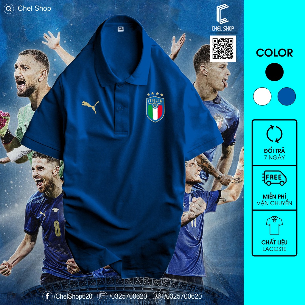 Áo polo cao cấp Italia [ẢNH THẬT]