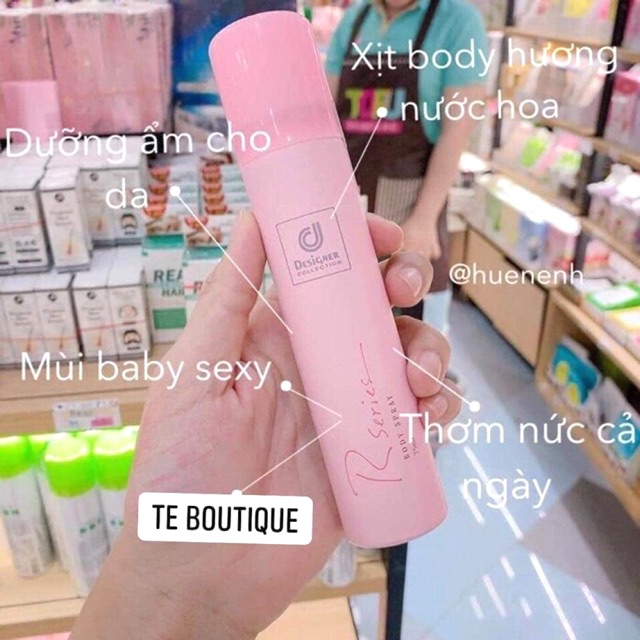 Xịt thơm Body Rseries Thái