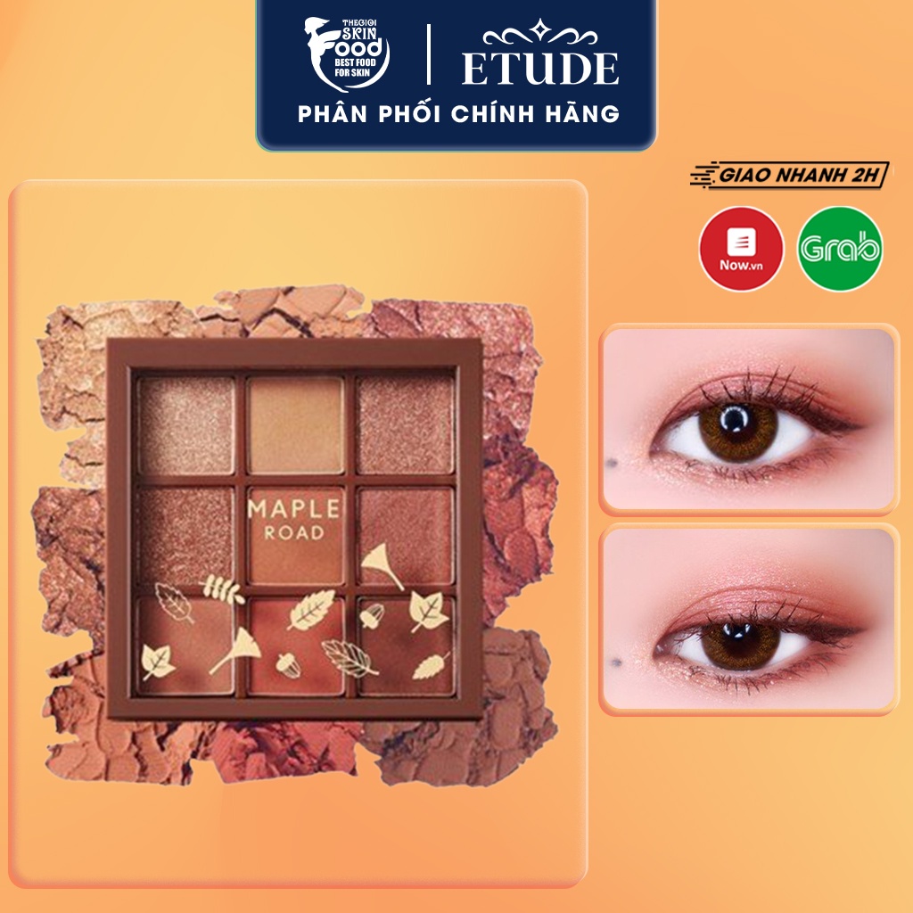 Bảng Phấn Mắt 9 Màu Etude Play Color Eyes - Maple Road