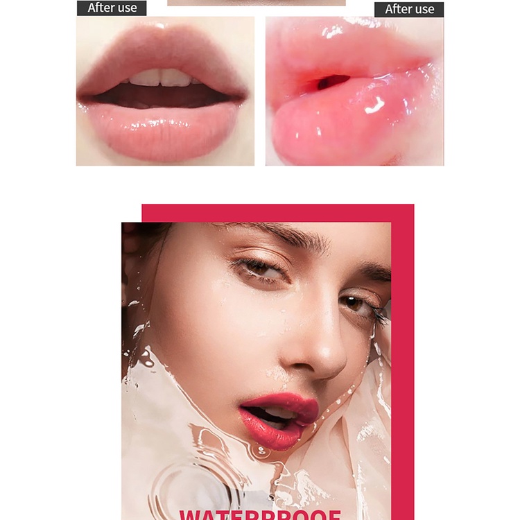 [Hàng mới về] Hộp 20 tăm cotton son môi dạng lỏng màu đỏ