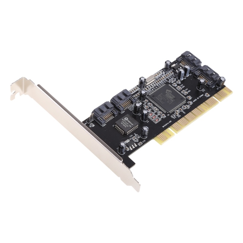 Thẻ Mở Rộng 4 Cổng PCI Sang 4 1.0 1.5Gbps Hỗ Trợ HDD SSD Cho RAID 0, RAID 1
