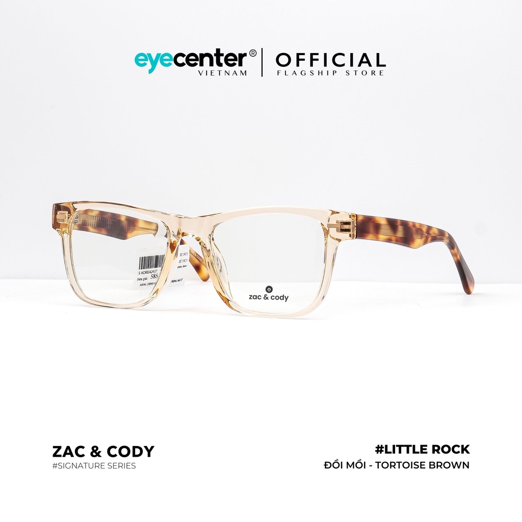 Gọng kính cận vuông nam nữ A29-S chính hãng LITTLE ROCK by ZAC&amp;CODY nhập khẩu Eye Center Vietnam