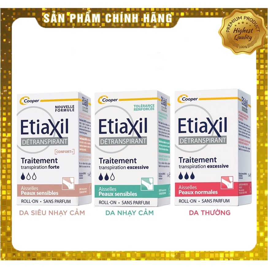 Lăn Khử Mùi Etiaxil Pháp 15ml