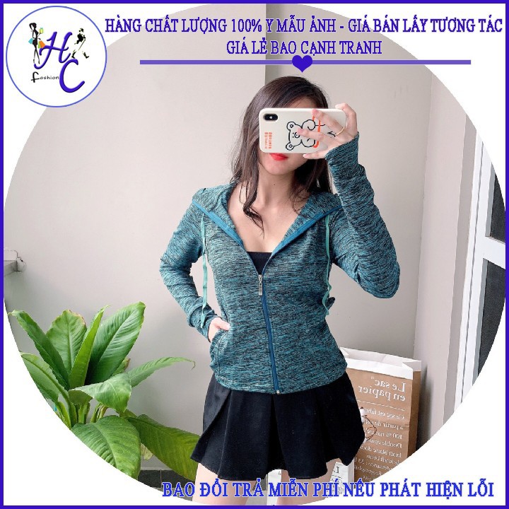 Áo Khoác Nữ Thun Dệt Có Nón Thời Trang-Mẫu Mới 2020-Hàng Có Sẵn | BigBuy360 - bigbuy360.vn