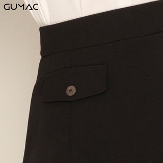 Váy tà đắp phối lưới GUMAC VA938