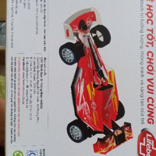 Bộ ghép hình xe đua siêu tốc