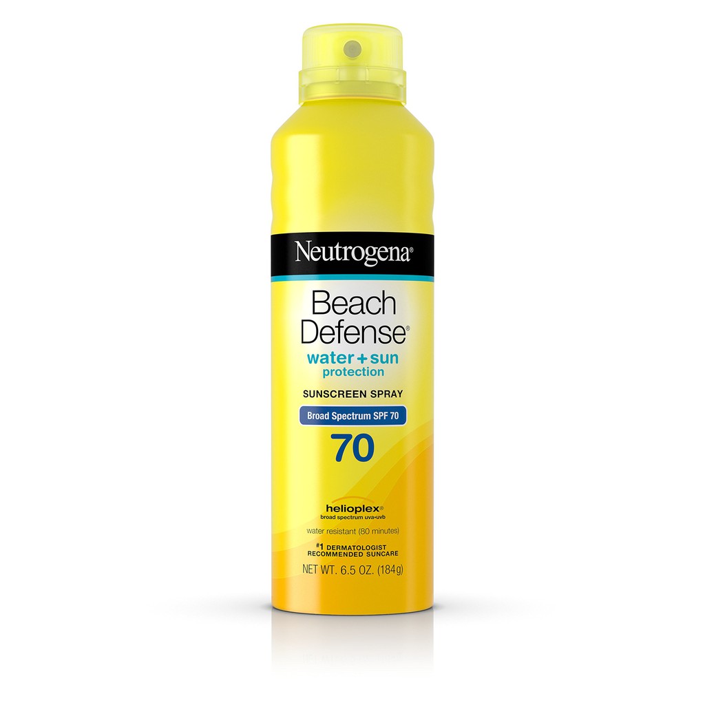 CHỐNG NẮNG dạng chai xịt Neutrogena Beach Defense SPF 70 Sunscreen