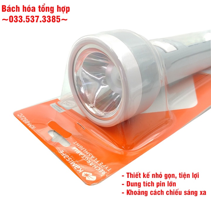 Đèn pin cầm tay, đèn pin siêu sáng cầm tay KM 8922