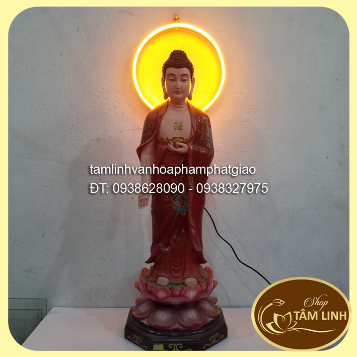 Hào Quang Led Neon Trang Trí Tượng Phật