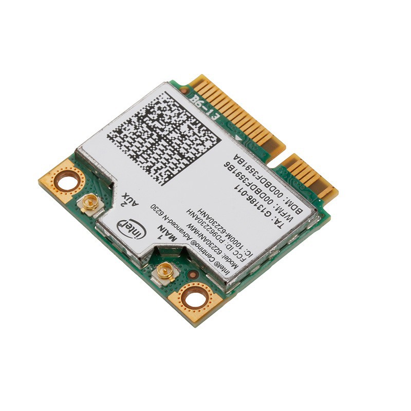 Thẻ PCI-E Intel 6230 62230ANHMW 300 mini không dây băng tần kép WiFi BT | BigBuy360 - bigbuy360.vn