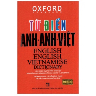 Sách - Từ điển Oxford Anh-Anh-Việt (Bìa đỏ cứng)