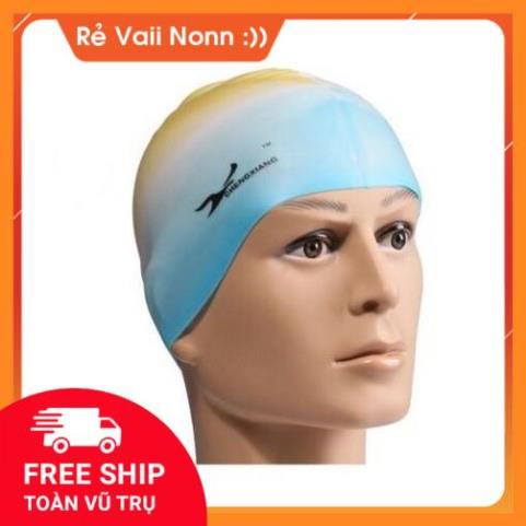 Mũ Bơi Người Lớn TRẺ EM CAO SU  Chống Nước Phong Cách Thể Thao MB01