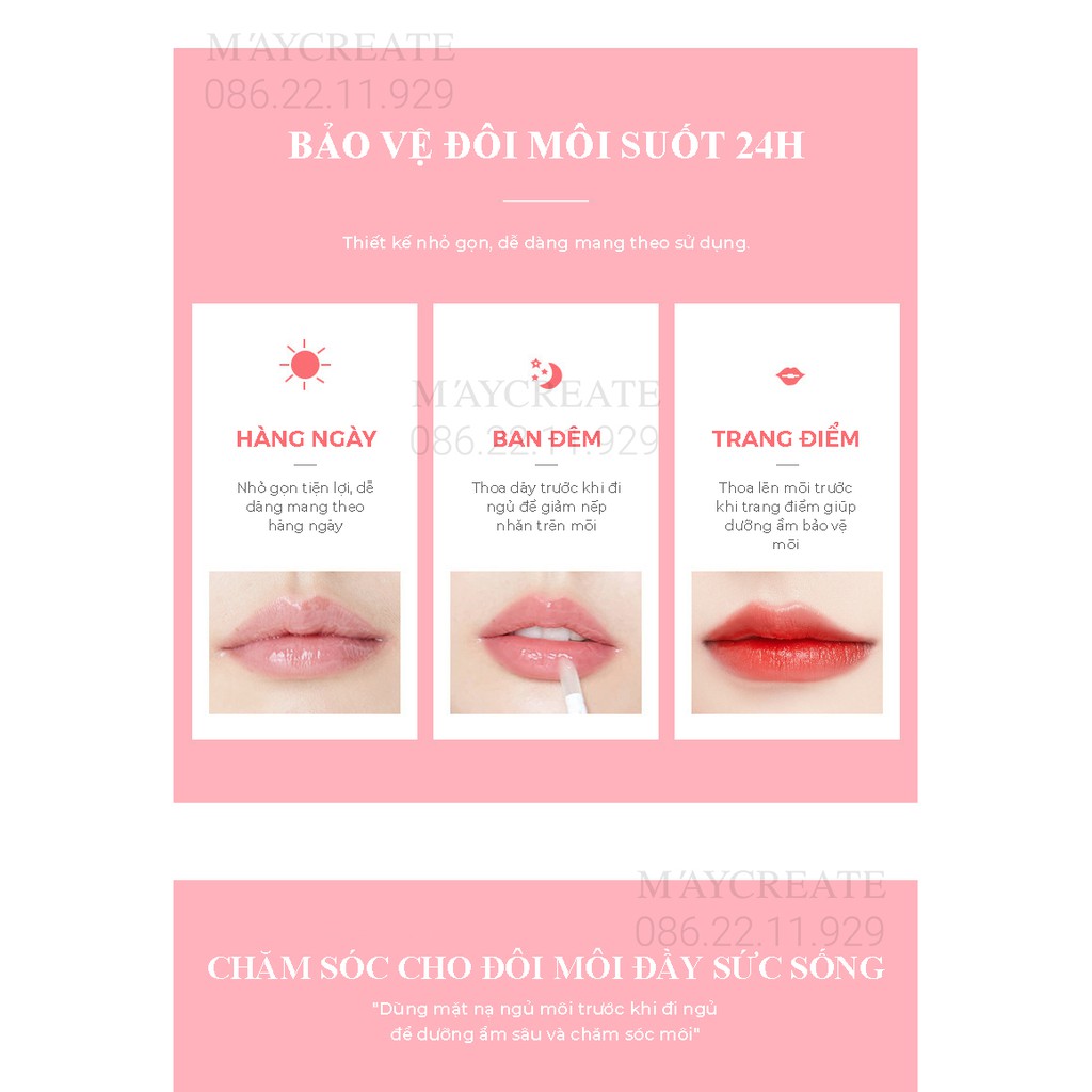 Mặt Nạ Dưỡng Ẩm Môi Maycreate Hàng Nội Địa Trung | BigBuy360 - bigbuy360.vn