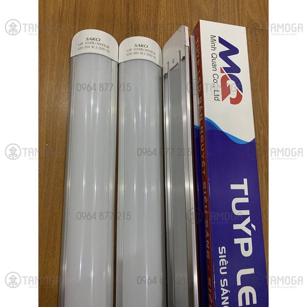 Đèn tuýp led bán nguyệt, Tuýp LED T5 hắt trần thạch cao SAKO  dài 1M2 Công suất 60w, 18w