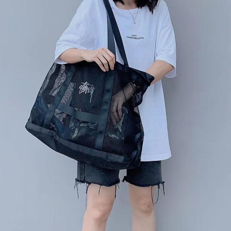 STUSSY Túi tote Sức Chứa Lớn Dễ Phối Đồ Thời Trang Cho Học Sinh
