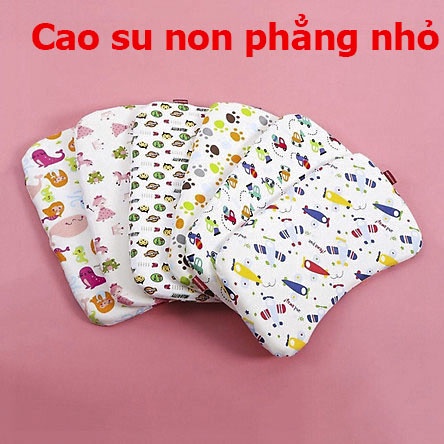 Gối Nằm em Bé Cao Su Non, gối liên á