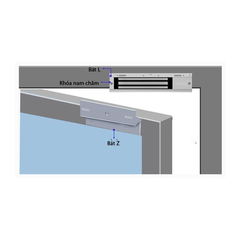 Bát Zl cho khóa điện từ 280kg