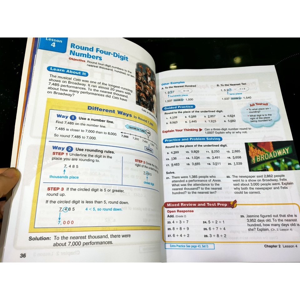 Bộ đẹp 3c - Full Colours - Math - Houghton Mifflin - Grade 3