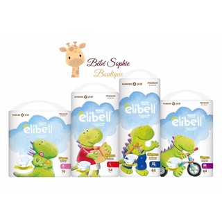 (Chính hãng) TÃ/BỈM ELIBELL NỘI ĐỊA NGA DÁN/QUẦN - S76 M64 L54 XL38