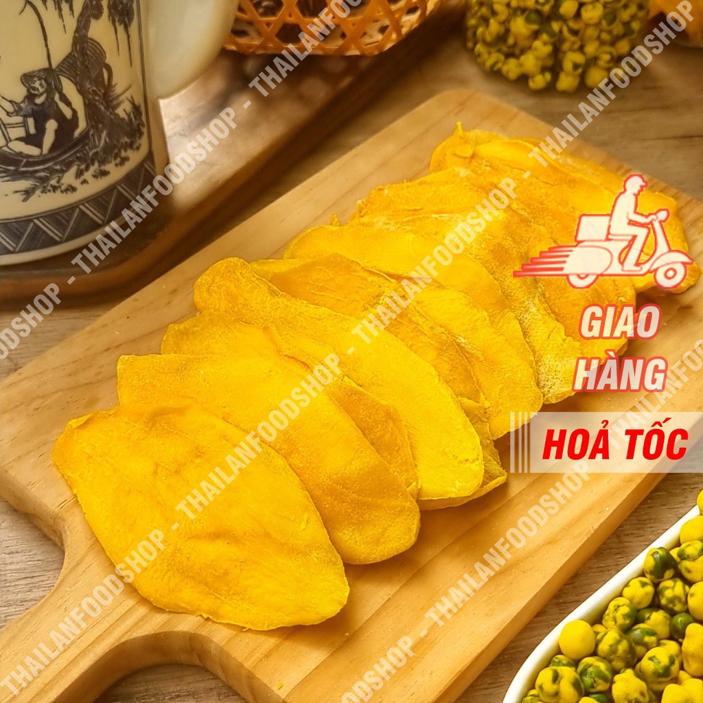 Xoài Sấy Dẻo Lon 500gr