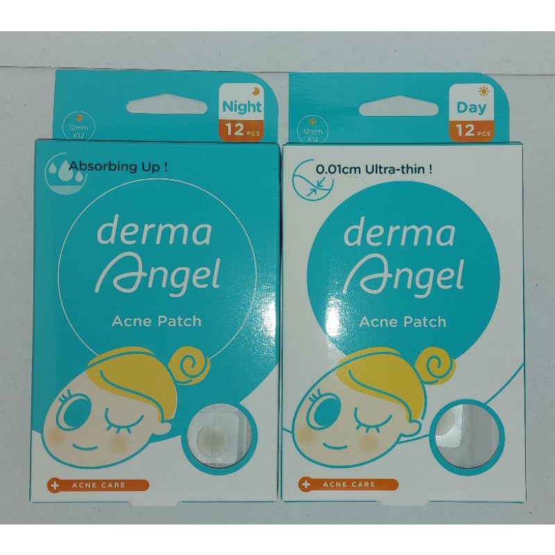 Miếng dán mụn ban ngày và ban đêm Derma Angel