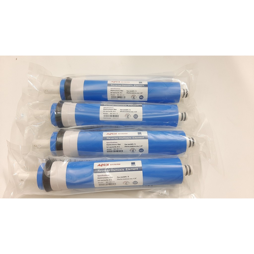 Lõi lọc RO Aqua - Màng lọc RO Aqua - Lõi lọc số 4 Aqua dùng cho máy lọc nước RO các loại đều được