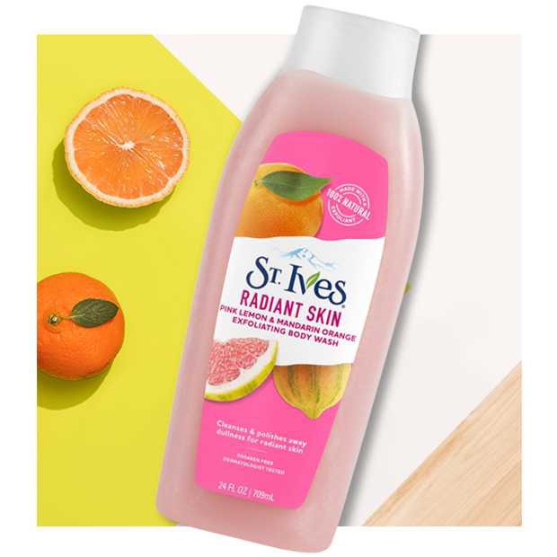 Sữa tắm muối biển St.Ives Tẩy tế bào chết 709ml- Renew and Purify Body Wash Purify Sea Salt