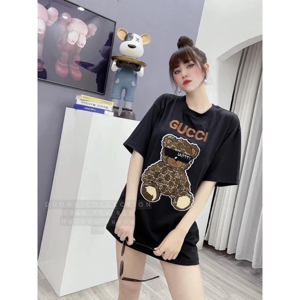 Áo Thun Đen Nam Nữ Tay Lỡ Chuẩn From Rộng Mẫu Siêu Đẹp