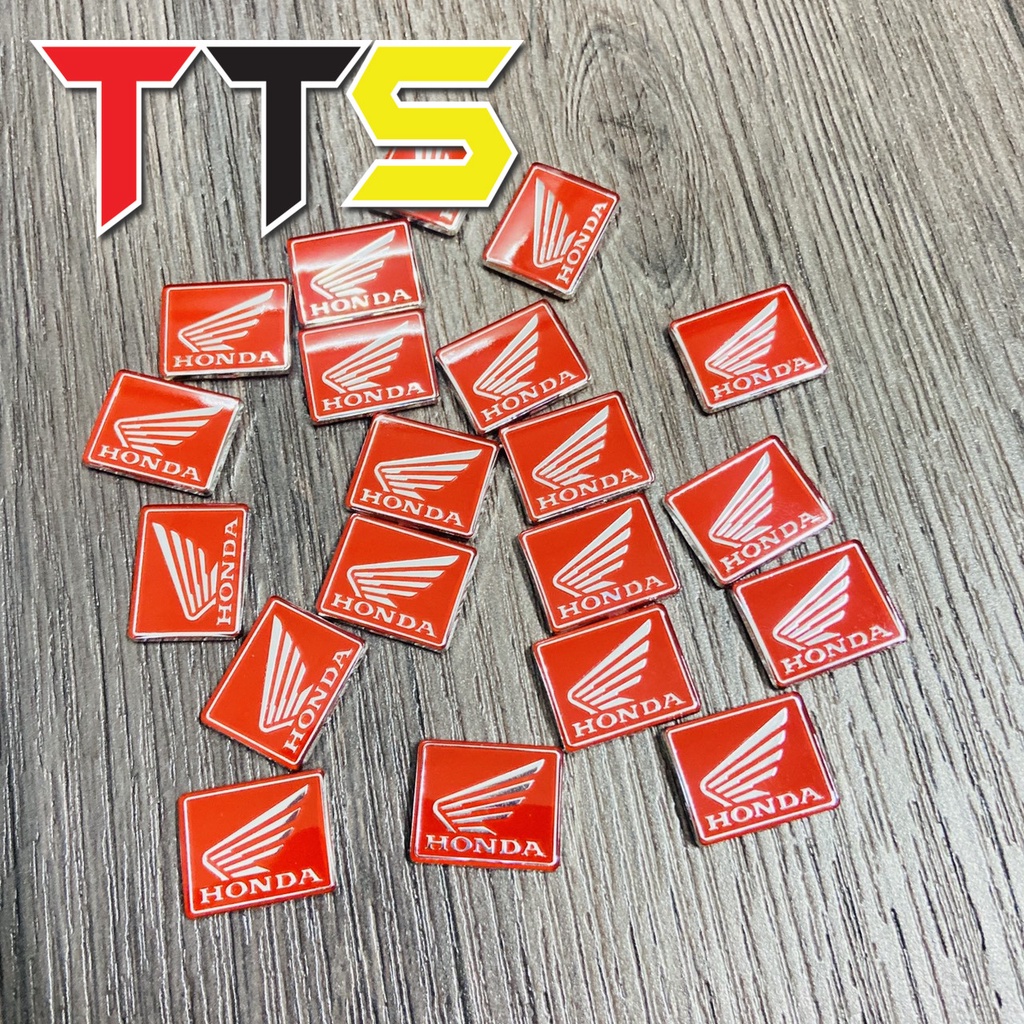 Logo honda nhỏ màu đỏ limited sử dụng dán đồng hồ, biển số, gác chân bao sắc nét