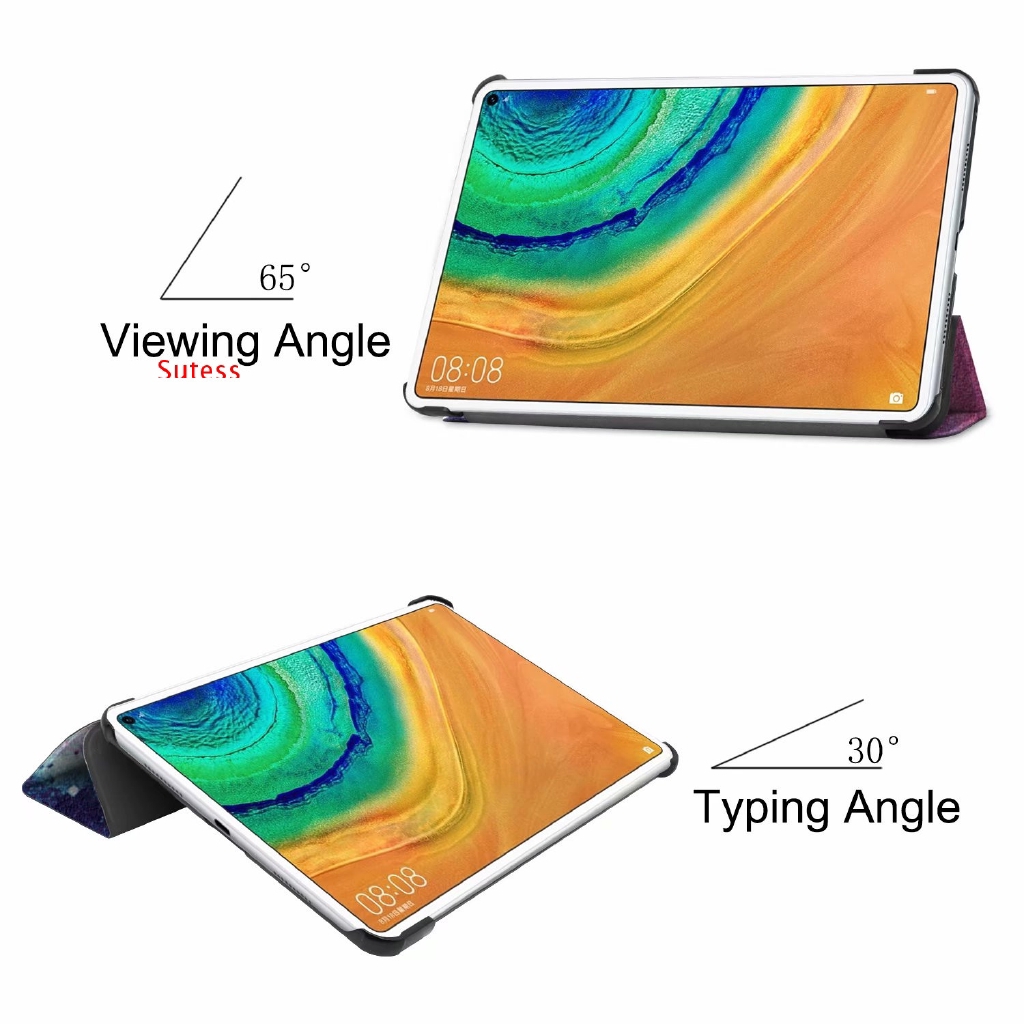 Bao Da Nắp Lật Từ Tính Ngủ Tự Động Thông Minh Cho Máy Tính Bảng Huawei MatePad 10.4 MatePad Pro 10.8 inch | BigBuy360 - bigbuy360.vn